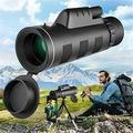 HAOAN Monocular Telescope 40x60 High Power Monoculars for Smartphone BAK4 Prism HD Waterproof Zoom Monoscope Lower Night Vision Monocular Binoculars for Adult Bird Watching Camping Wildlife Hiking