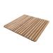 Loon Peak® Farzan Bath Mat Teak & Wood in Brown/White | 24 H x 24 W in | Wayfair C93B4814531C4AC384D070D30E58471F