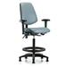 Inbox Zero Laiba Ergonomic Task Chair Upholstered in Gray/Blue | 27 W x 25 D in | Wayfair D8CFB5632649470DA5A73C8410B32CE1