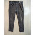 Levi's Jeans | Distressed Levi's 541 Athletic Tapered Fit Charcoal Gray Jeans Men's 32x32 | Color: Black | Size: 32