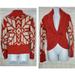 American Eagle Outfitters Sweaters | American Eagle Outfitters Red Snowflake Knitted Sweater | Color: Red | Size: M