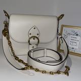 Coach Bags | Coach 4597 Beat Glovetanned Leather Chalk Crossbody Shoulder Bag Bb6 | Color: Tan | Size: Os