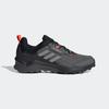 Wanderschuh ADIDAS TERREX "TERREX AX4 GORE-TEX", Gr. 42,5, grau (grau six, grau four, solar rot), Textil, Synthetik, sportlich, Schuhe, wasserdicht, Topseller