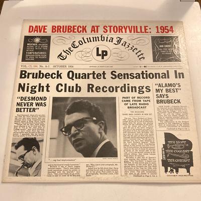 Columbia Media | Dave Brubeck At Storyville 1954 Vinyl | Color: Black/White | Size: Os
