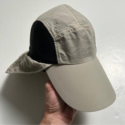 Columbia Accessories | 031 - Vintage 00s Columbia Sportswear Company Pfg Fly Fishing Long Bill Cap Hat | Color: Cream/Tan | Size: Os
