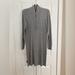 Athleta Dresses | Athleta Grey Sweater Dress In Medium | Color: Gray | Size: M