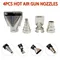 Buses de pistolet thermique Kit électrique accessoires de bricolage outils de pistolet à Air