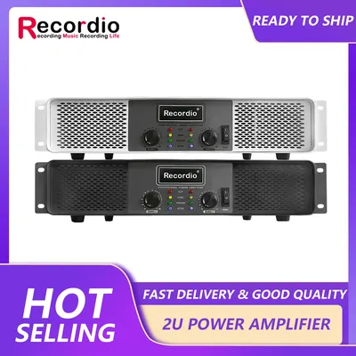 GI-- Amplificateur audio haute puissance professionnel amplificateur de scène extérieur 802 W * 2
