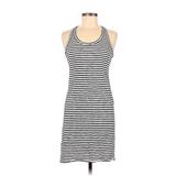 J.Crew Casual Dress - Sheath Scoop Neck Sleeveless: Blue Print Dresses - Women's Size X-Small