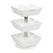 Mind Reader Anchor Collection, 3-Tier, 12-Compartment Tea & Condiment Carousel, Countertop Organizer, Breakroom in White | Wayfair TEASWIV3T-WHT