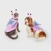 Pet Butterfly Halloween Costume Set with Vest and Headpiece Size Medium