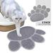 AOPUT Cat Litter Mat No Hurt to Paws and Thickened Kitty Litter Mats Litter Tracker Machine Washable 2 Packs Small