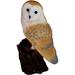 Loon Peak® Feriha Barn Owl Stump Figurine Resin/Plastic in Brown/Yellow | 10.25 H x 4.75 W x 6.5 D in | Wayfair B19BBE1B33F44FFBAD8208BB63086B9B