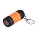 USB XPE Flashlight Portable USB Rechargeable Torch LED Telescopic Camping Flashlight Outdoor Hand Torch Accessories Orange