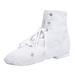 JDEFEG Boot Size 8 Children Canvas Dance Shoes Soft Soled Training Shoes Ballet Shoes Casual Sandals Dance Shoes Toddler Boots with Zipper Canvas White 30