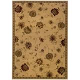 Avalon Home Audrey Floral Transitional Area Rug Brown