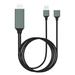 Micro USB to HDMI 1080P HDTV Monitor Mirroring Converter Cable Adapter Cord USB Screen Adapter Cable