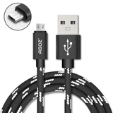 AGOZ Braided Micro USB Fast Charger Cable for Wahoo Element Roam V1 Wahoo Element Bolt V1 Garmin Edge 530 Garmin Edge 830 GPS Bike Cycle Computer Heavy Duty Charging Cord (10ft)