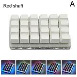 24-key Keypad Mechanical Keyboard Custom Shortcut Programmable E9O3 Free B4E3