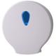 Blanc HYGIENIC Toilettenpapierspender für Jumborollen Midi INFINITY, abschließbar, Kapazität: Ø max. 26 cm je Rolle : Farbe - Weiß