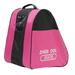 Roller Breathable Triangle Skates Storage Bag Sports Shoulder Bag to Skates Roller Skates Inline Skates for Kids girls and boys Pink Half Mesh