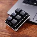 OSU – Mini clavier USB type-c personnalisé 6 touches mécanique programmation de jeu pour clavier