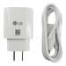 Super Fast 25W Charger for LG Stylo 4 Stylo 5 Stylo 6 Original Genuine Fast Charge USB C Type-C Kit! True Quick Charging - Bulk Packaging