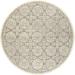 Mark&Day Area Rugs 8ft Round Wilaard Traditional Medium Gray Area Rug (8 Round)