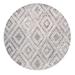 Pasargad Home Modern Collection Hand-Tufted Wool Area Rug 8 0 X 8 0 Silver