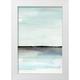 PI Studio 13x18 White Modern Wood Framed Museum Art Print Titled - Beautiful Place - Panel 5