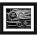 Vintage Photo Archive 18x15 Black Ornate Wood Framed with Double Matting Museum Art Print Titled - Vintage Car Closeup