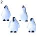 Penguin Figurines Toys Animal Figures Family Figurines for Birthday Christmas Party Favor