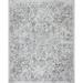 Tayse Nexus Area Rug NEX1702 Traditional White Bulbs Scrolls 5 3 x 7 3 Rectangle