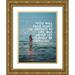 ArtsyQuotes 19x24 Gold Ornate Wood Framed with Double Matting Museum Art Print Titled - Maya Angelou Quote: Many Defeats