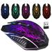 LASHALL GIFT Wireless Gaming Mouse Rechargeable USB 2.4G RGB Backlit Computer Mouse For Laptop Ergonomic Optical Mice With 7 Colors LED Lights 6 Buttons 3 Adjustable(Buy 2 Receive 3)