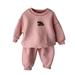 Baby Girls Boys Autumn Bear Cotton Long Sleeve Long Pants Hoodie Sport Pants Set Outfits Clothes 3 Month Baby Boy Kids Summer Clothes Boys Swear Outfits A Tracksuit for Women Baby Going