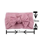 Bow Headwear Accessories Baby Girls Hair Headband Toddler Solid Band Baby Care Baby Bows 6-12 Months Baby Baby Stuff Bulk Baby Wipes One Month Baby Sign Baby Months Organic Wipes Wet Tissue Baby