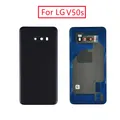 Boîtier de batterie arrière en verre pour LG G8X pour LG V50S pièces de rechange