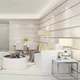 Beige 3D Large Rayé Papier Peint Rouleaux Pour Murs Chambre Salon Fond Mur Hôtel Épaissie Peau De