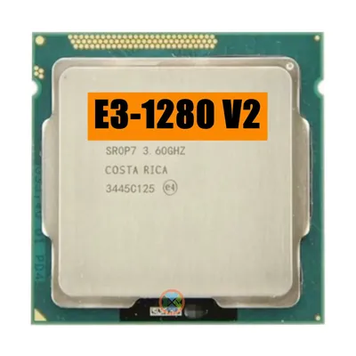 Processeur Xeon E3-1280 v2 E3 1280 v2 e3-1280 V2 8M Cache façades 3.6 GHz-Processeur Core Lincome