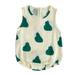 KmaiSchai Baby Thabksgiving Baby Boys Girls Cute Cartoon Floral Polka Dot Sleeveless Romper Outfits Clothes Baby Boy Summer Clothes 18-24 Months Summer Boy Outfits Side Snap Bodysuit Baby Baby Rompe