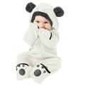 Bear Baby Girl Boy Coat Ears Romper Footed Jumpsuit Hooded Girls Coat jacket Girl Light Jacket Little Girl Coat Size 5 Winter Coat Jacket 4t Girls Girls Dress with Jacket Coat for Baby