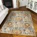 Simply Southern Cottage Taylor By Orian 8 X 10 Grey Floral Area Rug