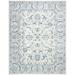 SAFAVIEH Brentwood Deirdre Floral Bordered Area Rug 6 x 9 Light Grey/Blue