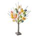 Garhelper Easter Eggs Tree Light Decoration 23inch Colorful 24led Diy Holiday Ornaments