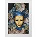 Flaherty Dennis 11x14 White Modern Wood Framed Museum Art Print Titled - Italy Venice A Venetian paper Mache mask
