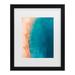 Karolis Jay Ocean Coast 4 Matted Framed Art