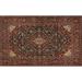 Ahgly Company Indoor Rectangle Traditional Red Persian Area Rugs 8 x 10