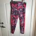 Adidas Pants & Jumpsuits | Adidas Aeroready Women's Leggings Pants Purple/Pink/Silver ~ Size Xl | Color: Pink/Purple | Size: Xl