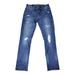 American Eagle Outfitters Jeans | American Eagle Extreme Flex 4 Slim Straight Distressed Denim Jeans Man's 30x34 | Color: Blue | Size: 30